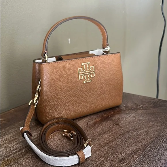 Tory Burch Britton satchel Leather Handbag - Picture 3 of 6